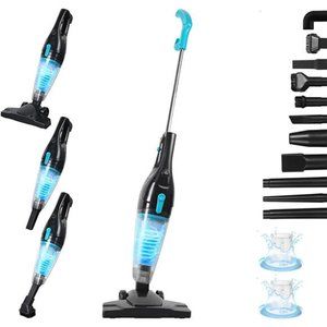 Intercleaner Corded Vacuum Cleaner, 15KPa Powerful Suction with 400W Motor
